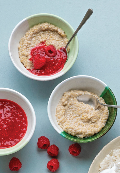 Quinoa d’Anjou au lait d’amande vanille